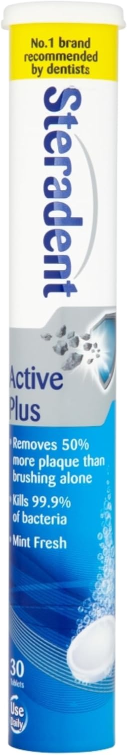Picture of Steradent Active Plus 30 Tablets