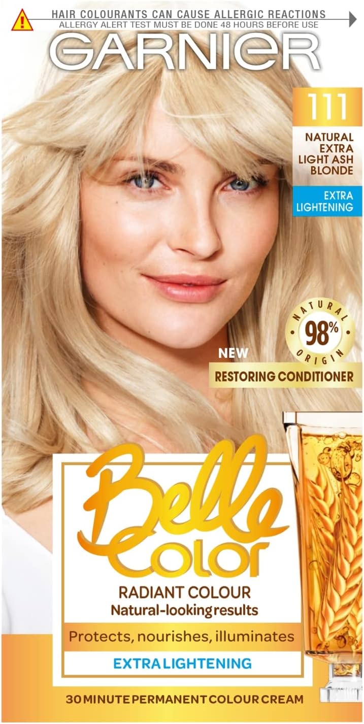 Picture of Garnier Belle Color Extra Light Permanent Hair Dye Ash Blonde 111