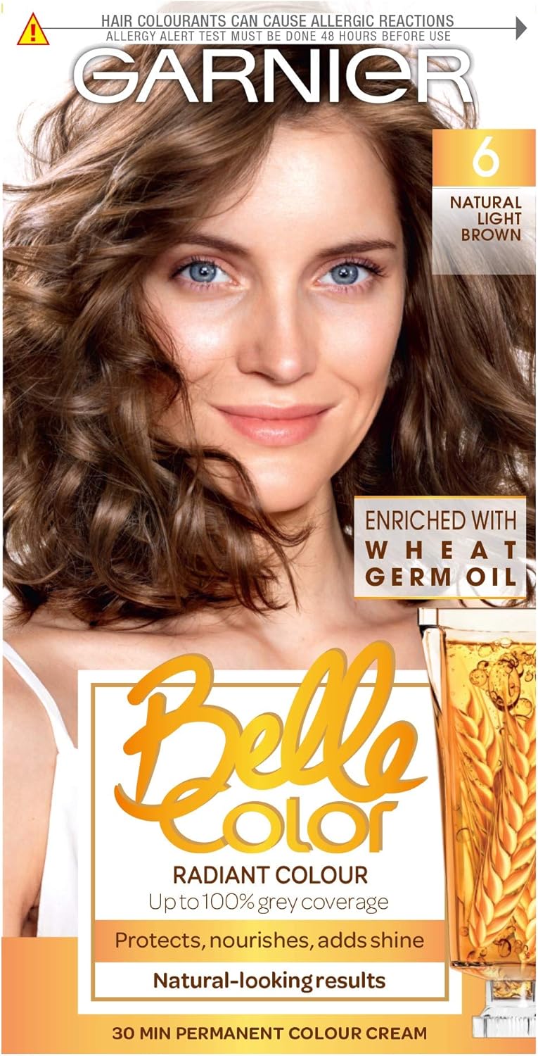 Picture of Garnier Belle Color Natural Permanent Hair Dye Light Brown 6