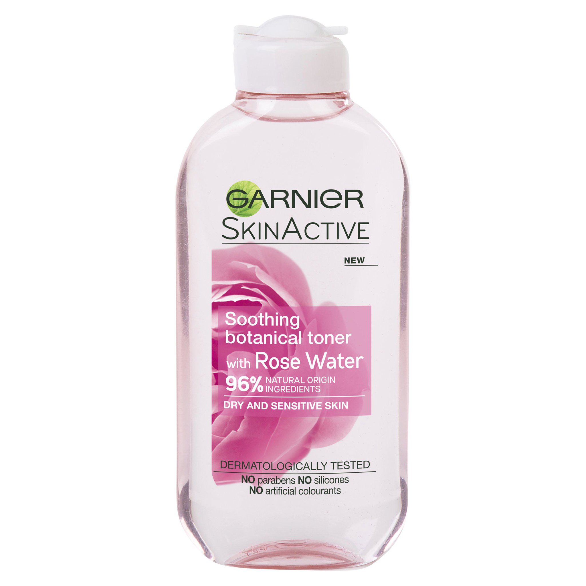 Picture of Garnier Natural Rose Water Toner Sensitive Skin 200ml
