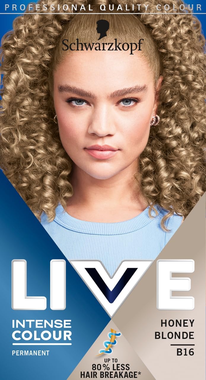Picture of Schwarzkopf LIVE B16 Honey Blonde Permanent Hair Dye