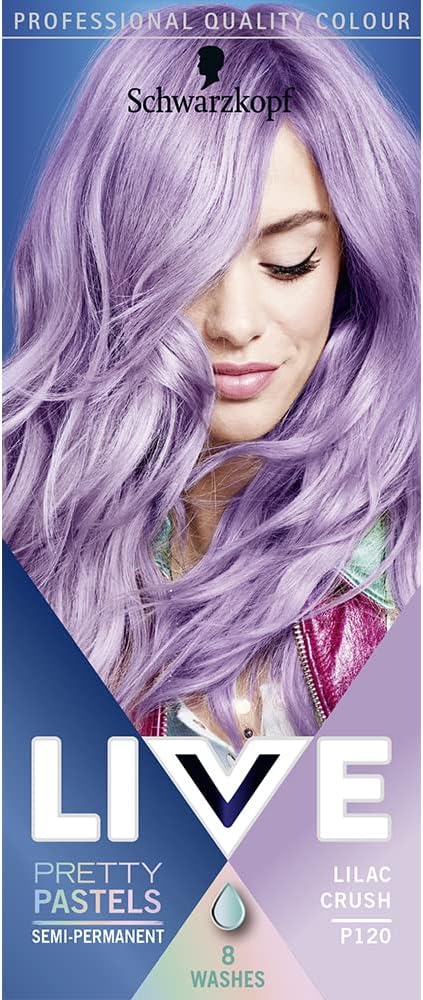 Picture of Schwarzkopf LIVE P120 Lilac Crush Pretty Pastels Semi-Permanent Hair Dye