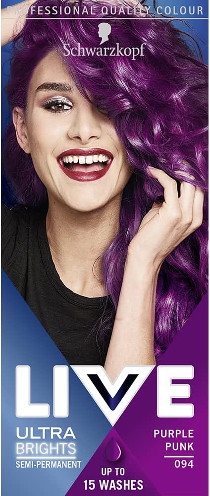 Picture of Schwarzkopf LIVE 094 Purple Punk Semi-Permanent Hair Dye