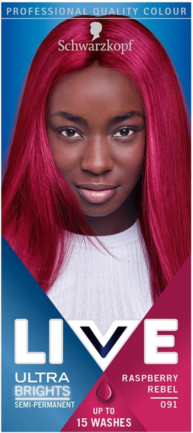 Picture of Schwarzkopf LIVE 091 Raspberry Rebel Semi-Permanent Hair Dye