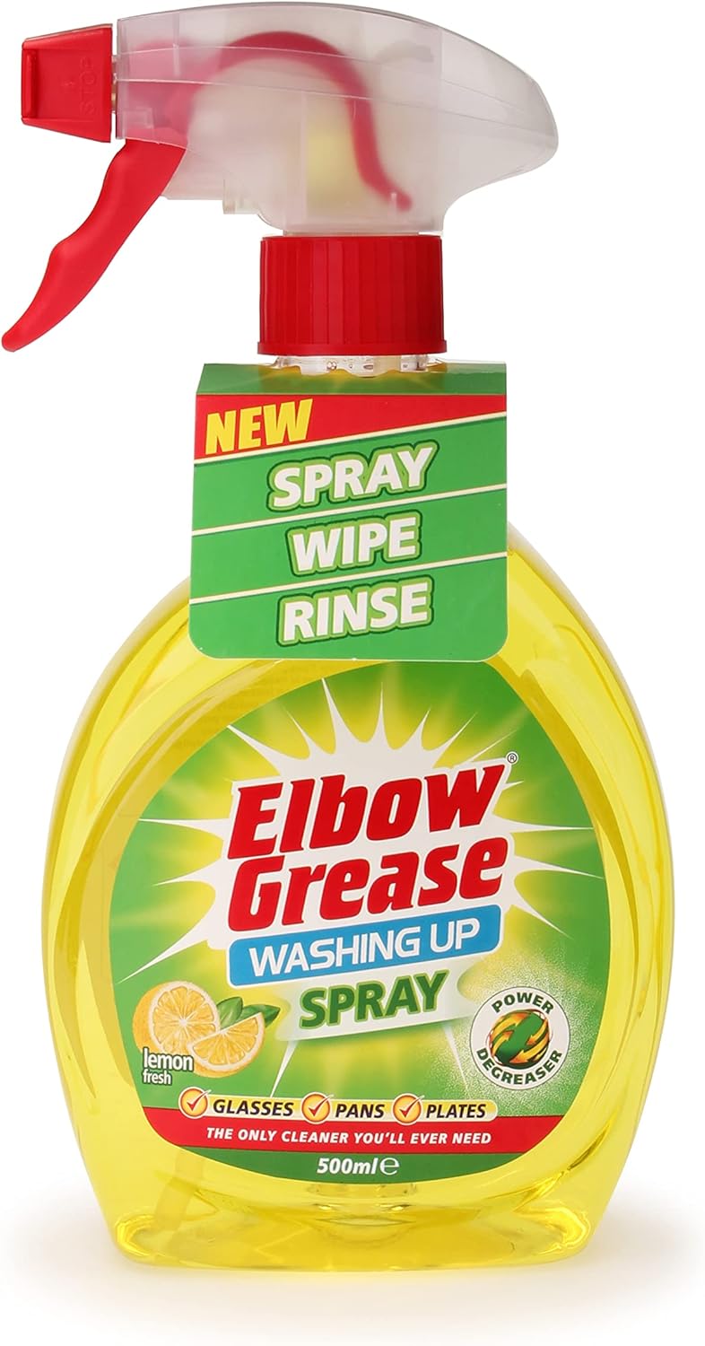 Picture of Elbow Grease Washing Up Liquid Spray Lemon 500ml