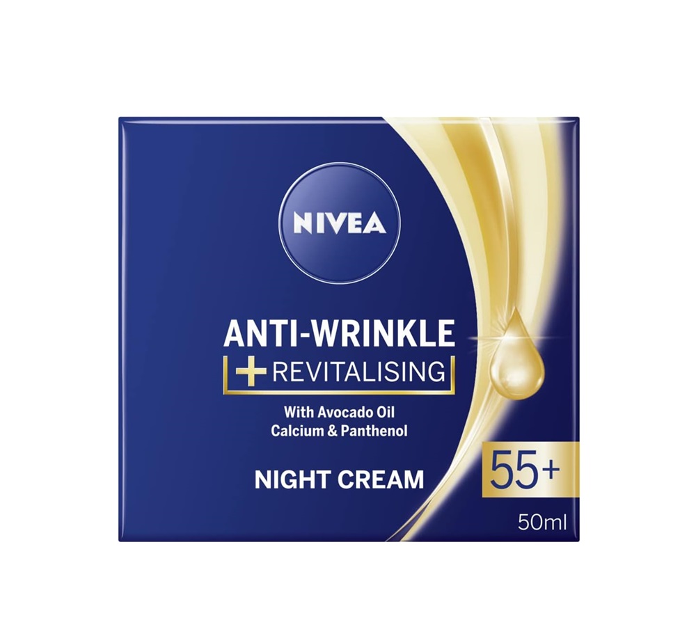 Picture of Nivea Anti-Wrinkle + Revitalising Night Cream 55+ 50ml