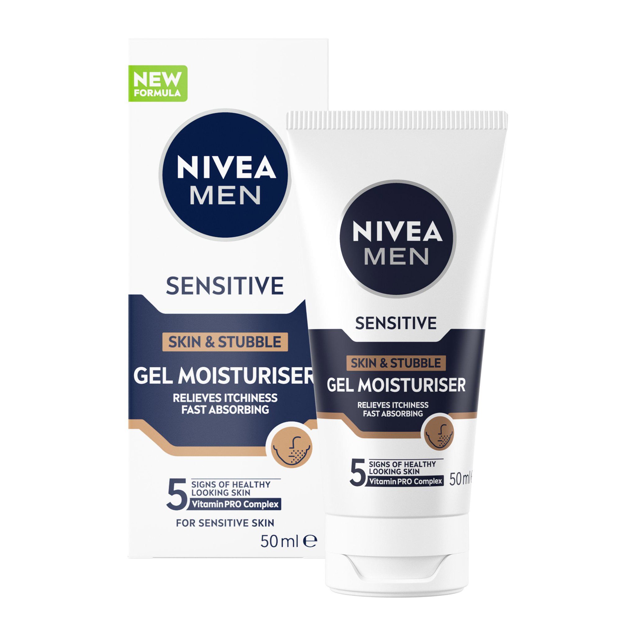 Picture of Nivea Men Sensitive Skin & Stubble Moisturiser 50ml