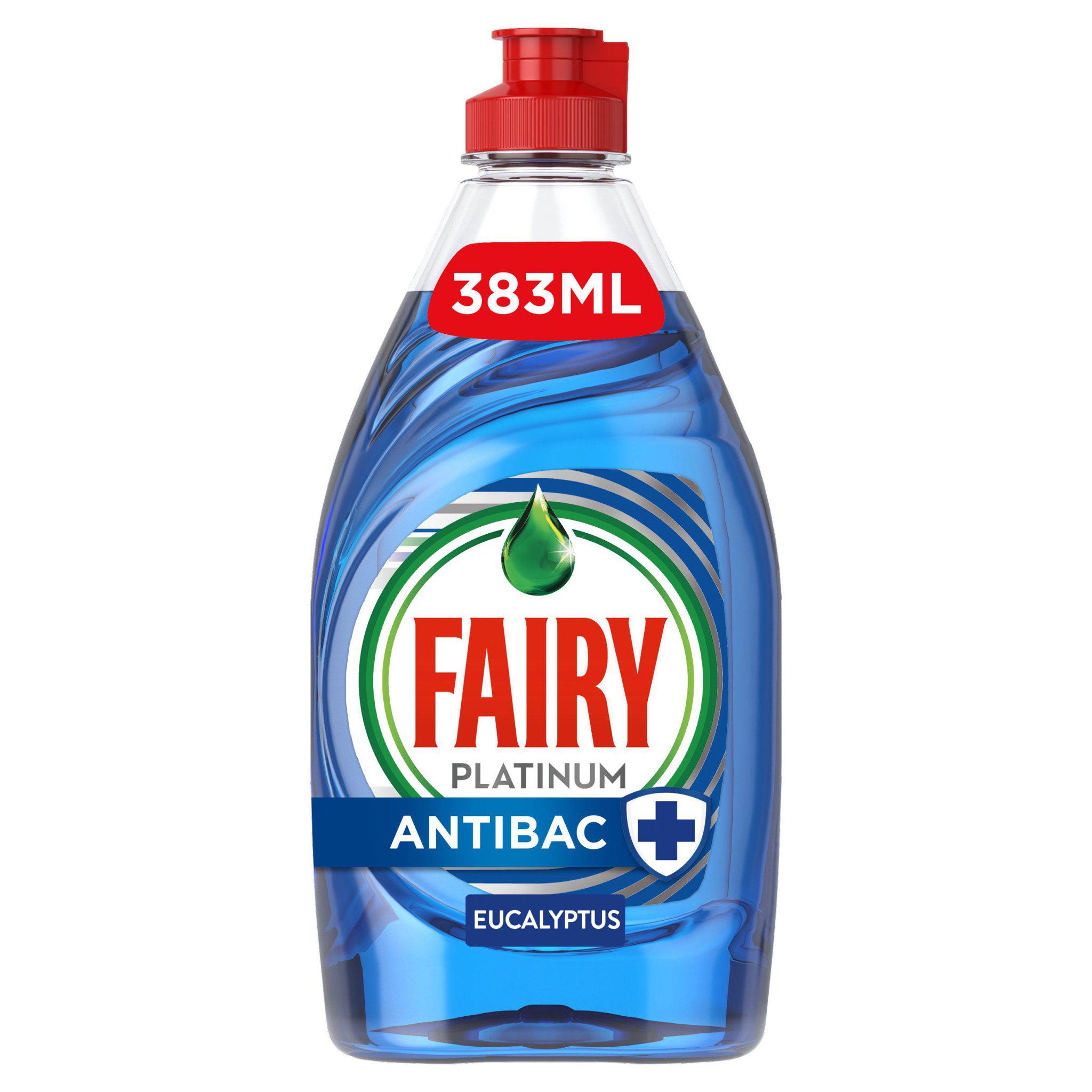 Picture of Fairy Antibacterial Washing Up Liquid Eucalyptus 383ml