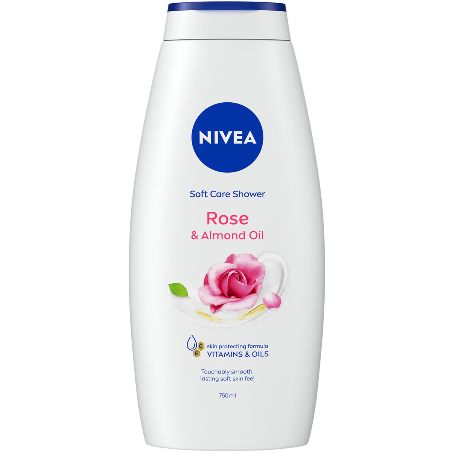 Picture of Nivea Rose And Almond Shower Cream 750ml