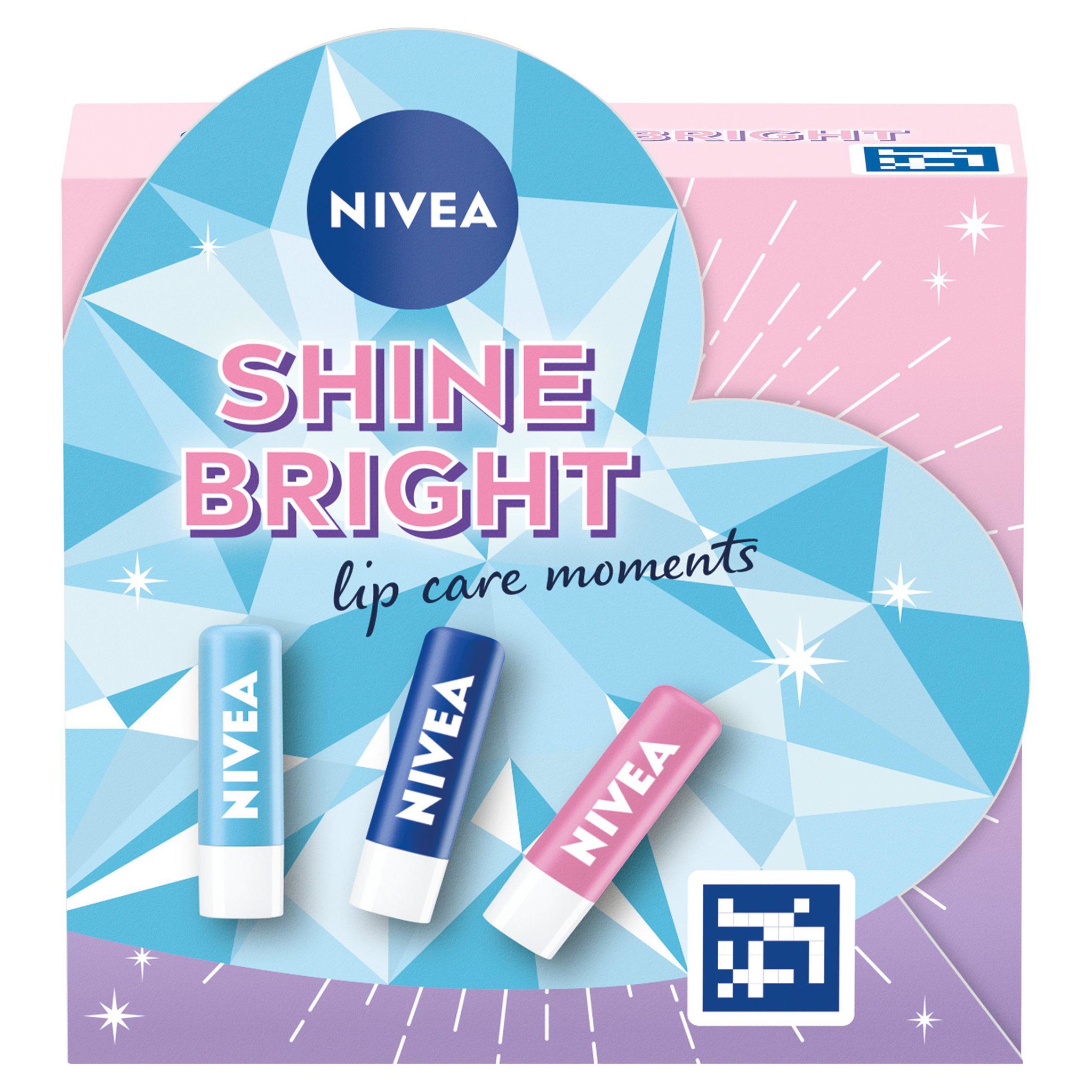 Picture of Nivea Shine Bright Lip Balm Gift Set