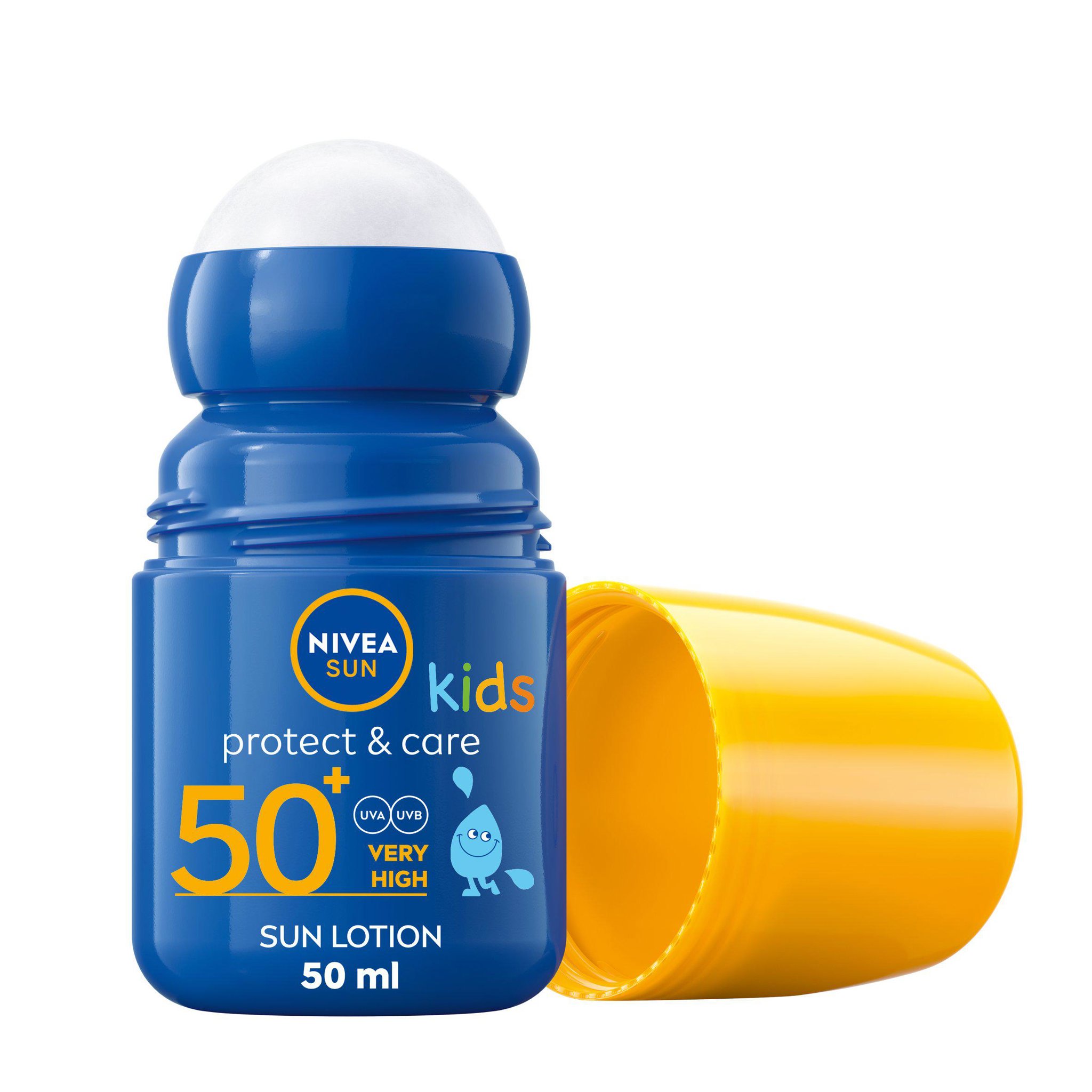 Picture of Nivea Kids Protect & Care Sun Cream Roll On SPF 50+ 50ml