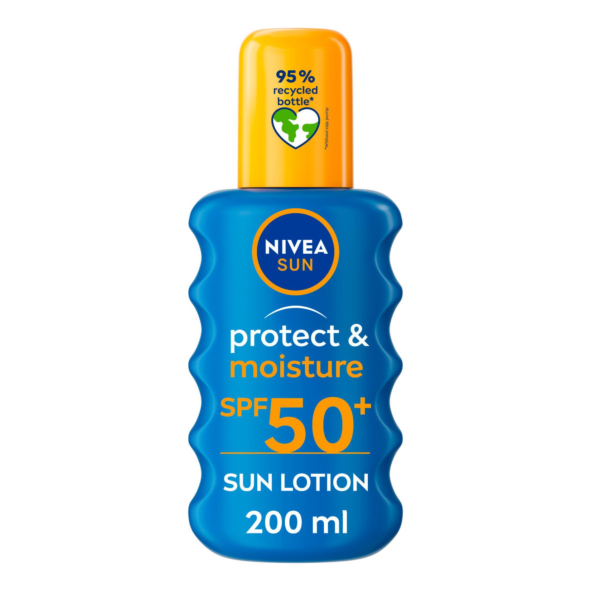 Picture of Nivea Sun Protect & Moisture Sun Cream Spray SPF50+ 200ml