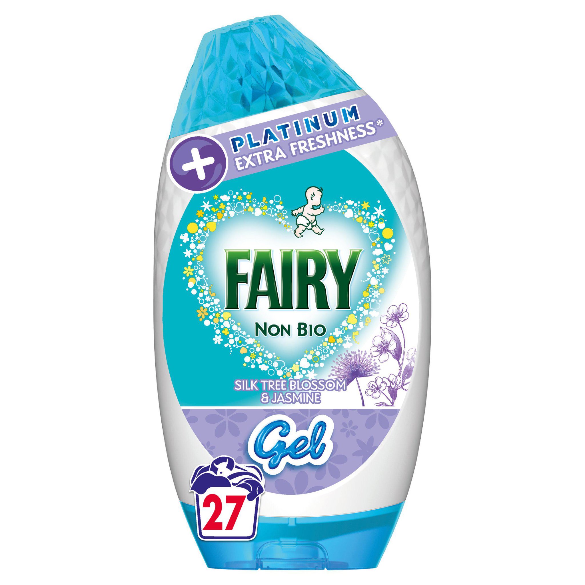 Picture of Fairy Non Bio Gel Platinum Silk Tree 891ml 27 Washes