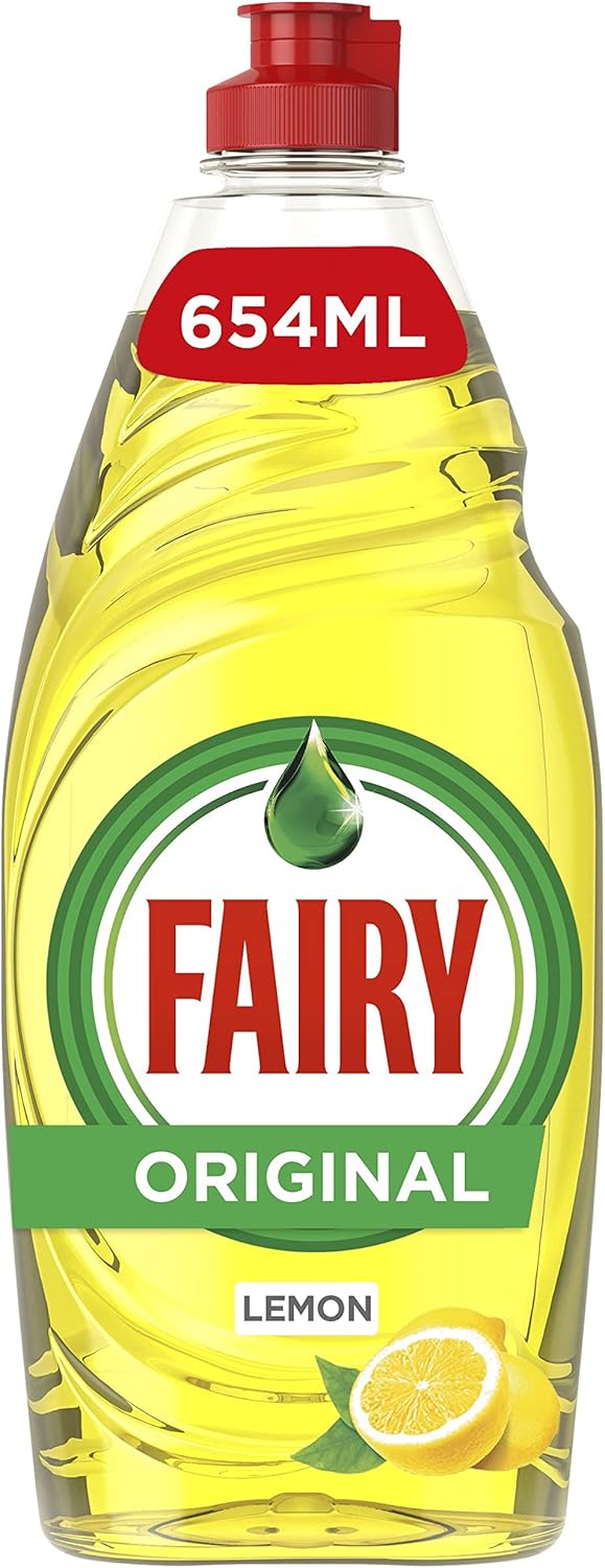 Picture of Fairy Lemon Washing Up Liquid with LiftAction 654ml