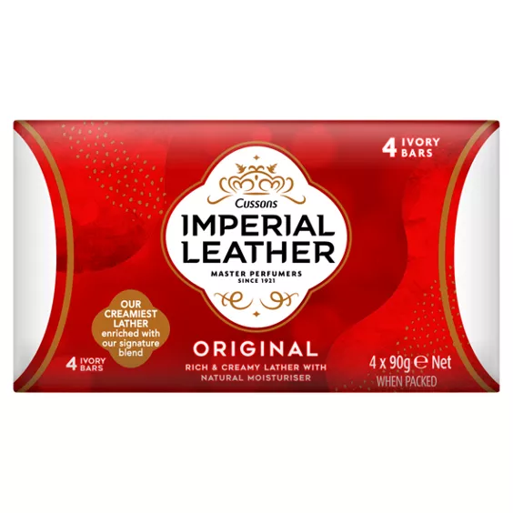 Picture of Imperial Leather Original Bar Soap 4 x 90g