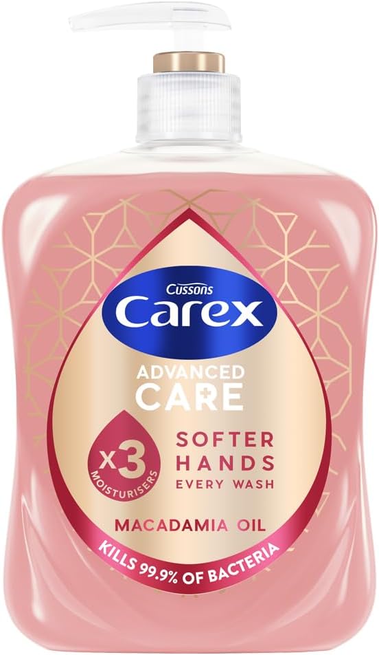 Picture of Carex Advanced Care Macadamia Oil Antibacterial Hand Wash 500ml