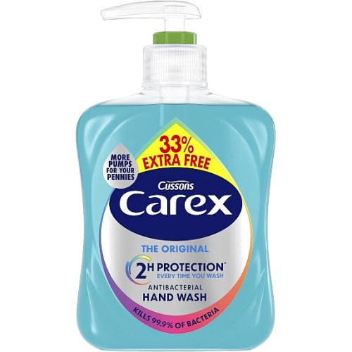 Picture of Carex Handwash Original 33% Extra Free 250ml