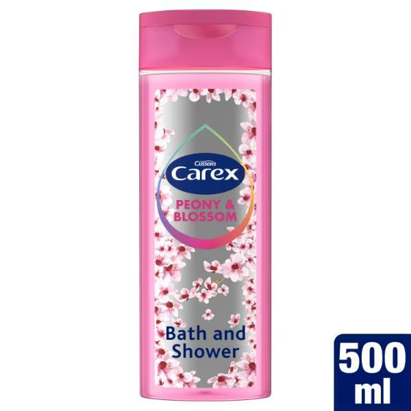 Picture of Carex Peony & Cherry Blossom Bodywash 500ml