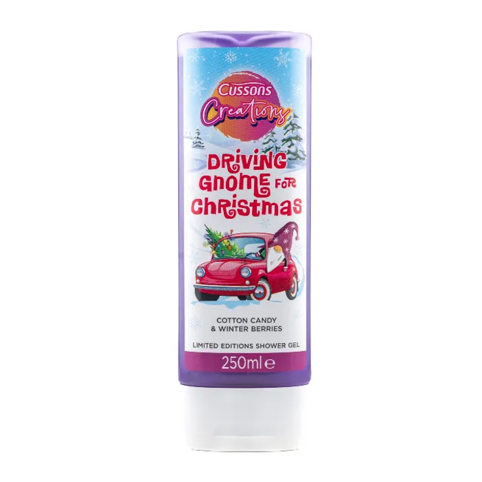 Picture of Cussons Creations Driving Gnome for Xmas Shower Gel 250ml