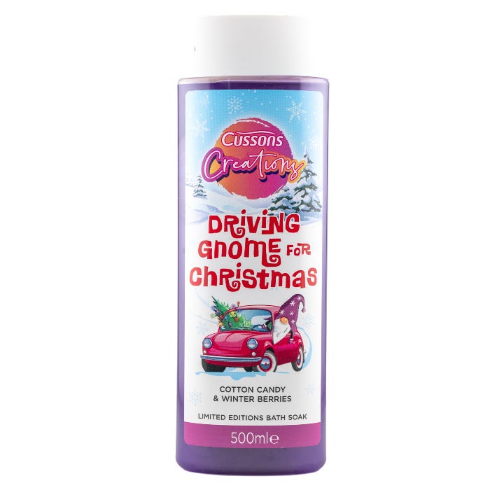 Picture of Cussons Driving Gnome for Christmas Bath Soak 500ml