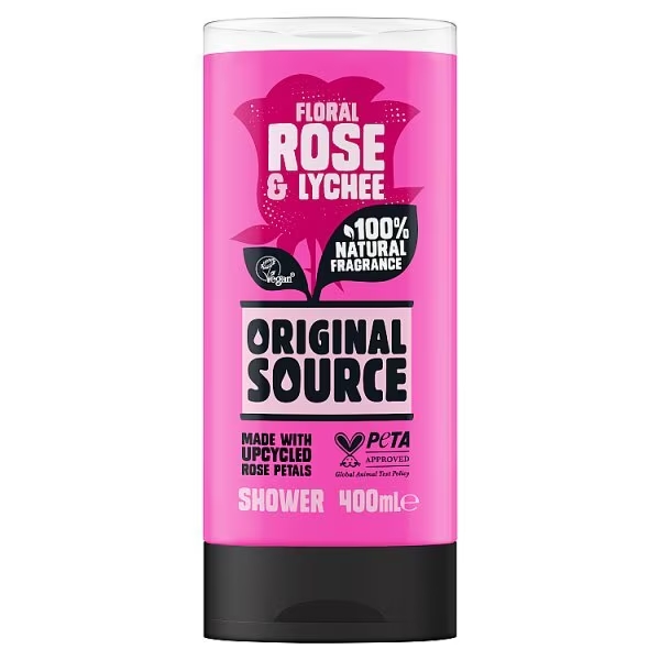Picture of Original Source Rose & Lychee Shower Gel 400ml
