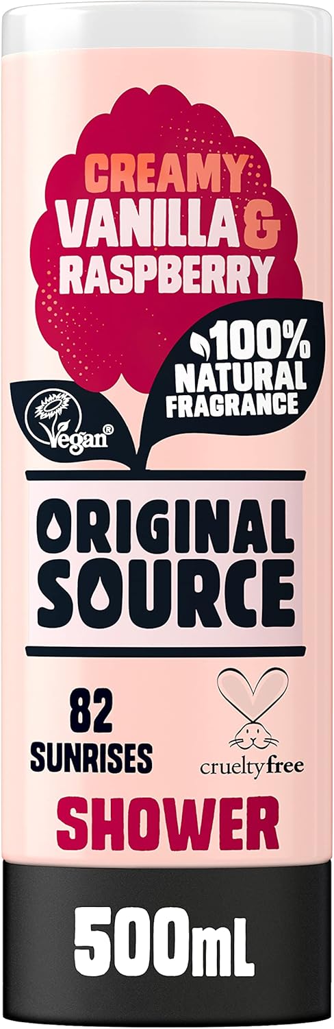 Picture of Original Source Vanilla Milk and Raspberry Shower Gel 500ml