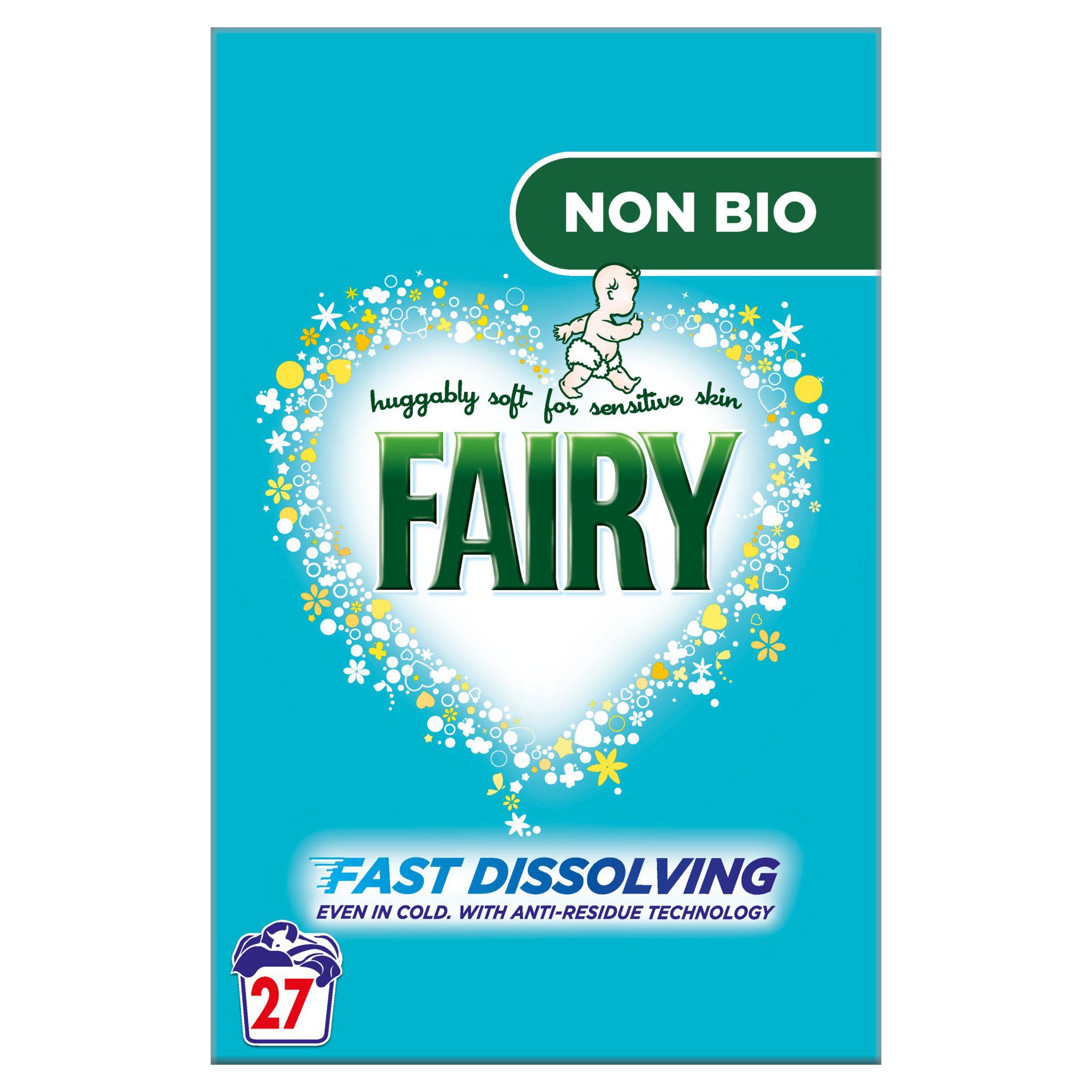 Picture of Fairy Non Bio Washing Powder 1.62kg, 27 Washes