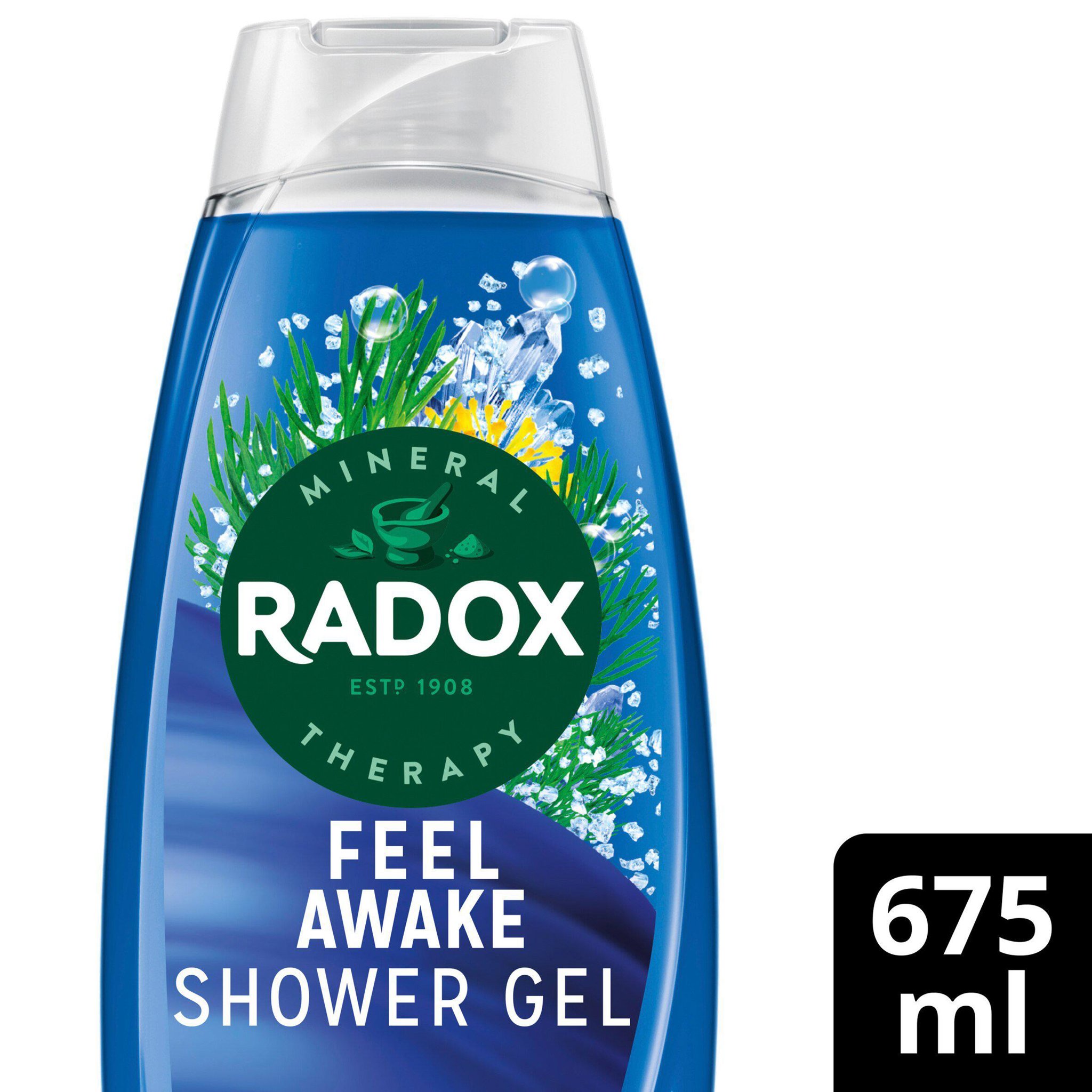 Picture of Radox Feel Awake 2 in 1 Shower Gel & Shampoo 675ml