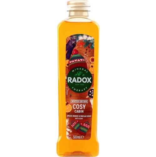 Picture of Radox Cosy Cabin Bath Soak Bubble Bath 500ml
