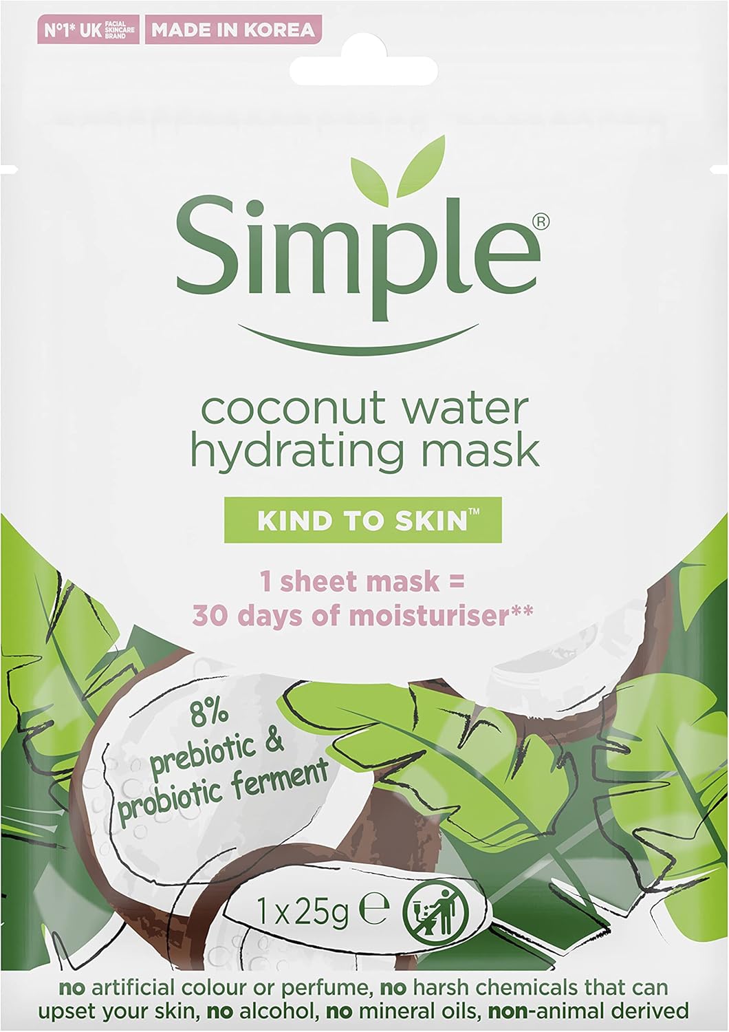 Picture of Simple Coconut Water Hydrating Mask