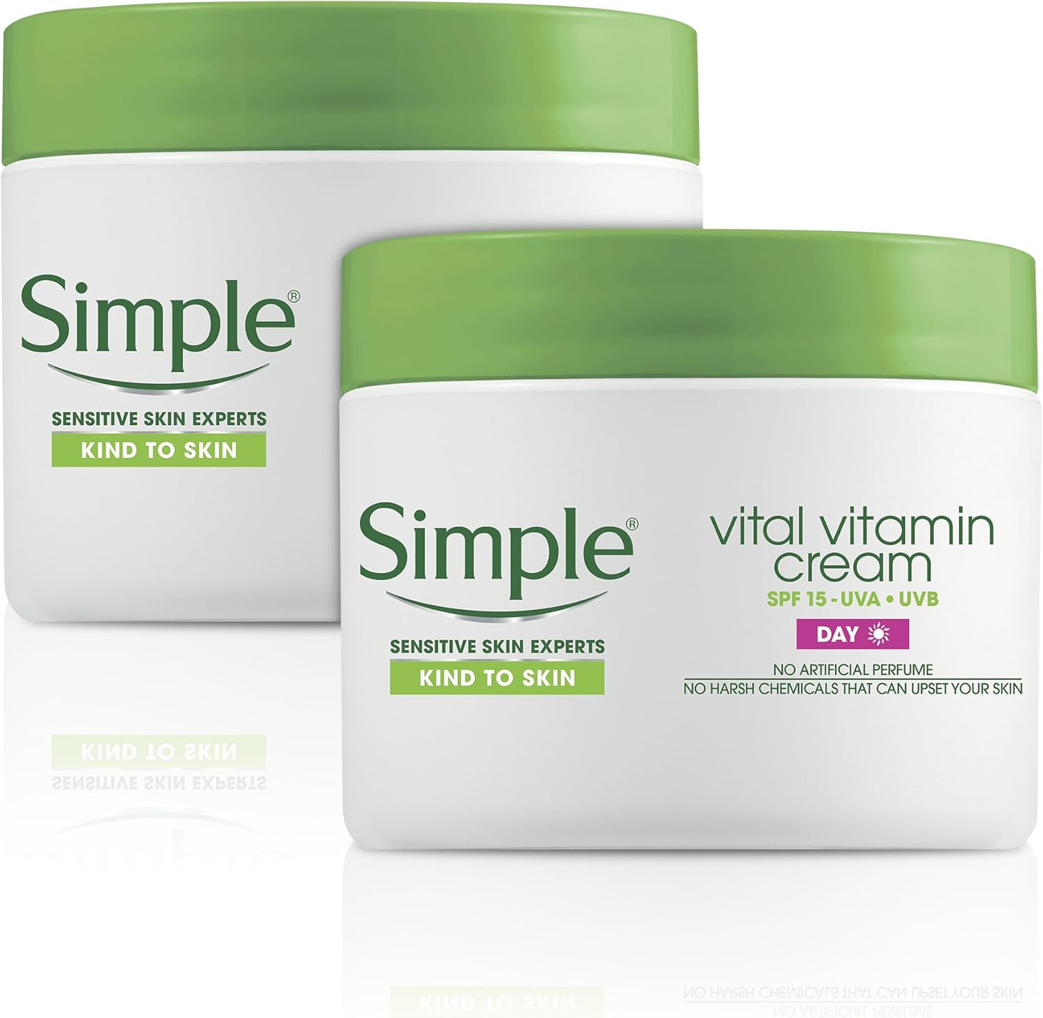 Picture of Simple Kind To Skin Vital Vitamin Day Cream SPF 15 50ml