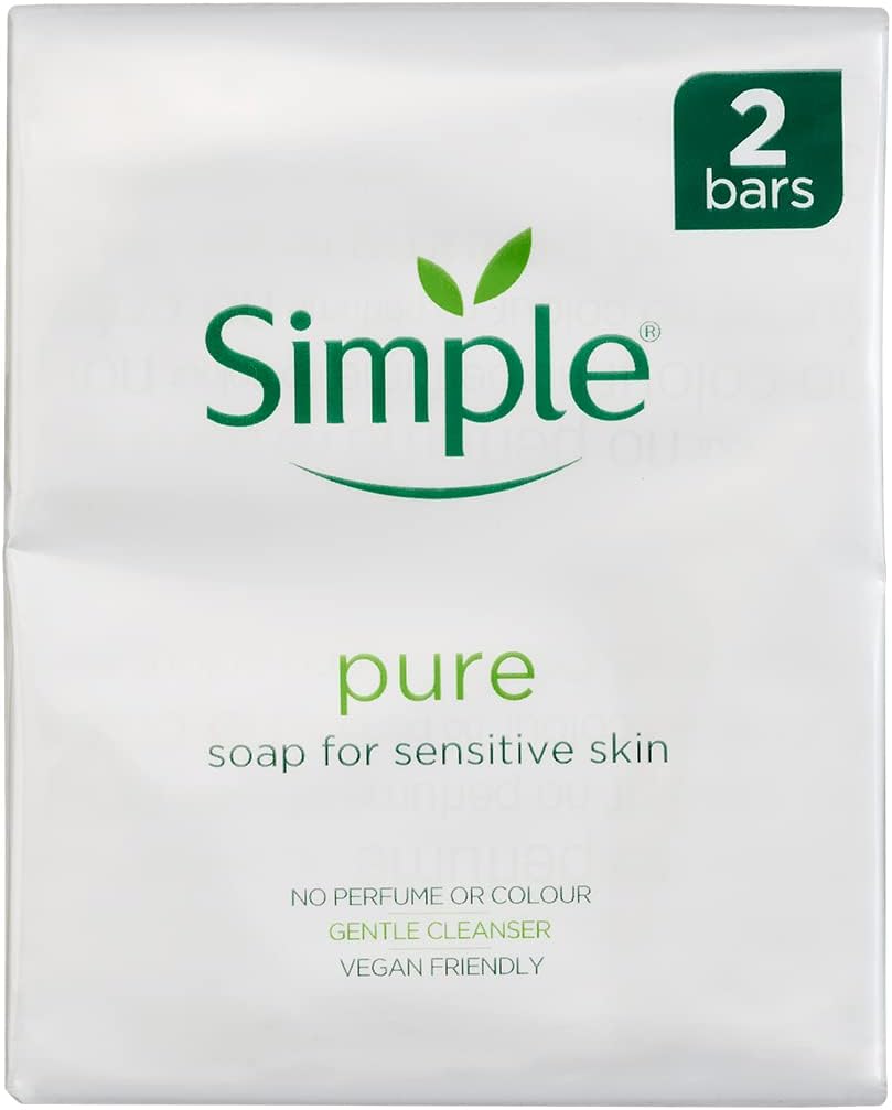 Picture of Simple Pure Bar Soap 100g 2pk