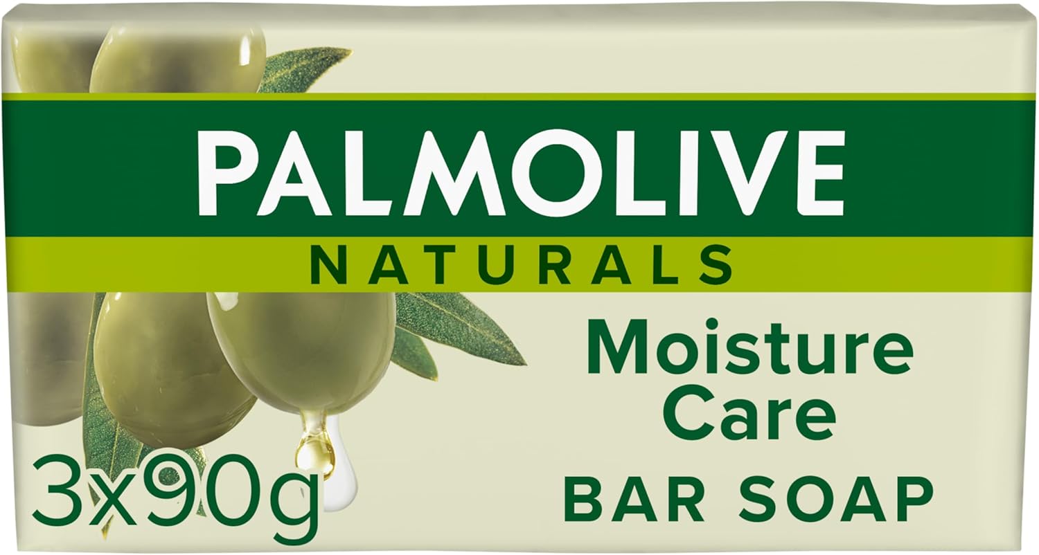 Picture of Palmolive Naturals Moisture Care With Olive Bar Soap 3x90g