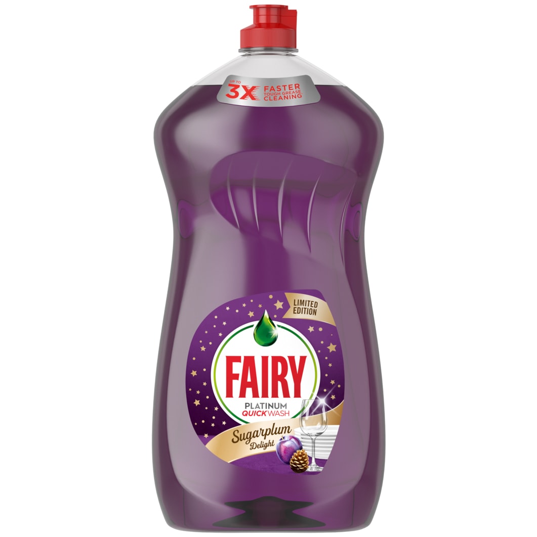 Picture of Fairy Platinum Quickwash Sugarplum Washing Up Liquid 1250ml