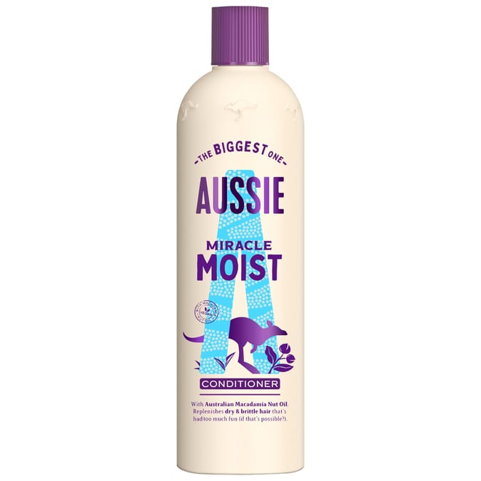 Picture of Aussie Miracle Moist Conditioner for Dry, Damaged Hair 470ml