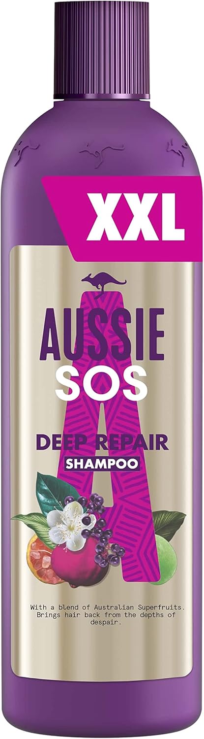 Picture of Aussie SOS Deep Repair Shampoo 490ml