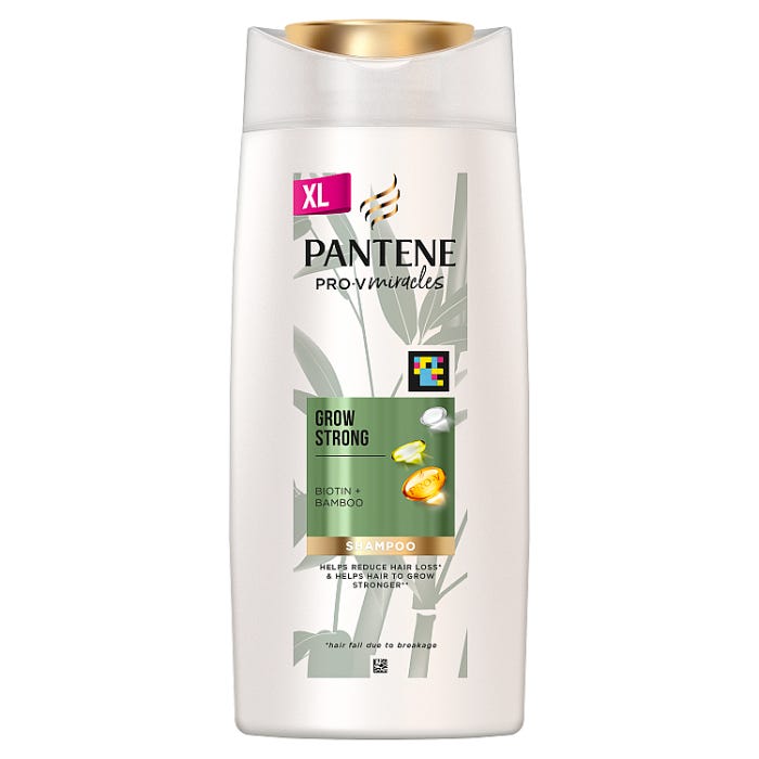 Picture of Pantene Biotin & Bamboo Grow Strong Shampoo 600ml