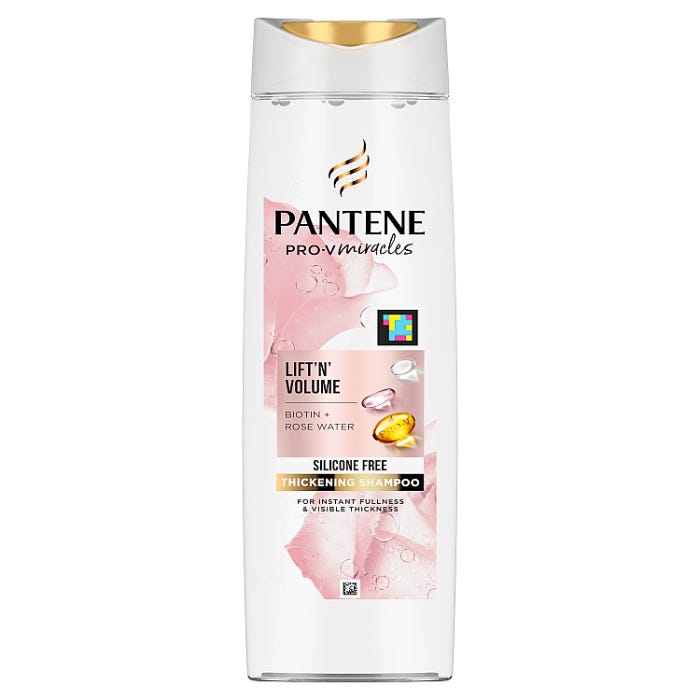 Picture of Pantene Biotin & Rose Water Thickening Shampoo 600ml