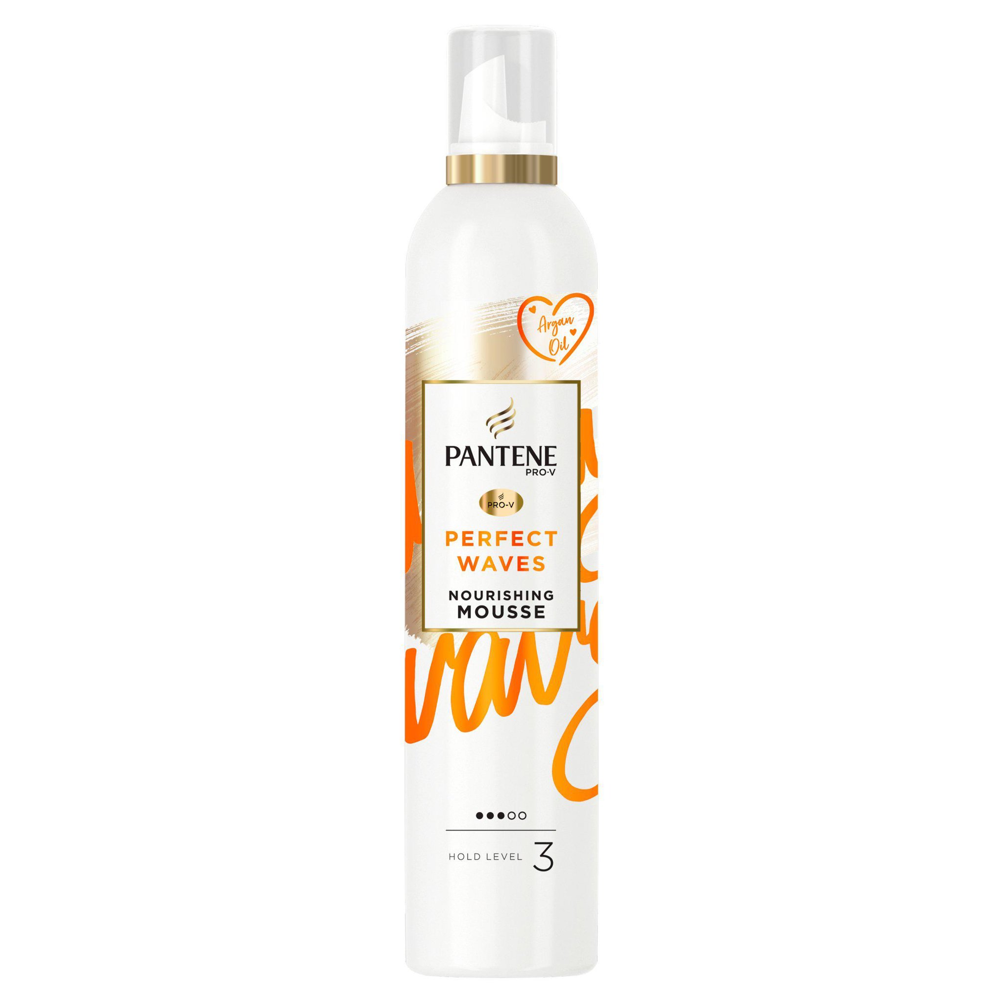 Picture of Pantene Pro-V Perfect Waves Hair Mousse with Argan Oil 200ml