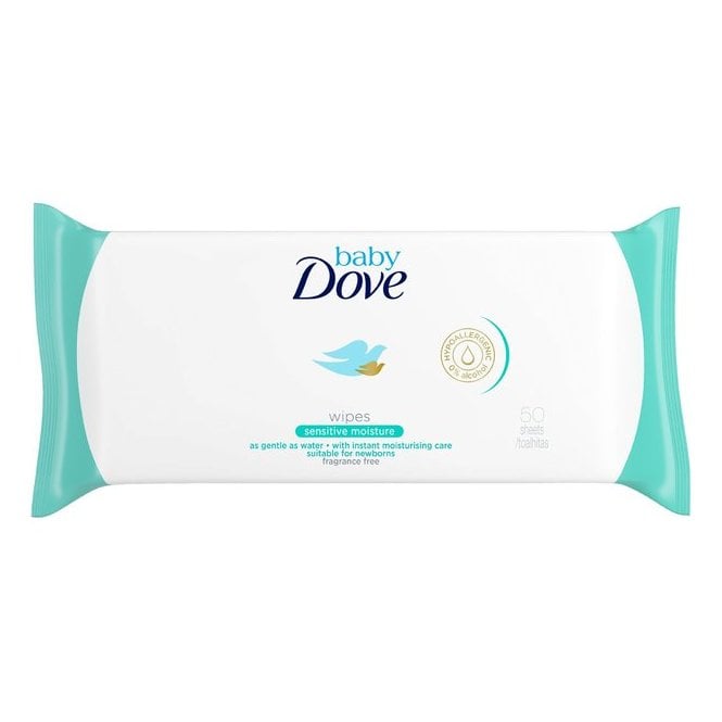 Picture of Baby Dove Sensitive Wipes 50s