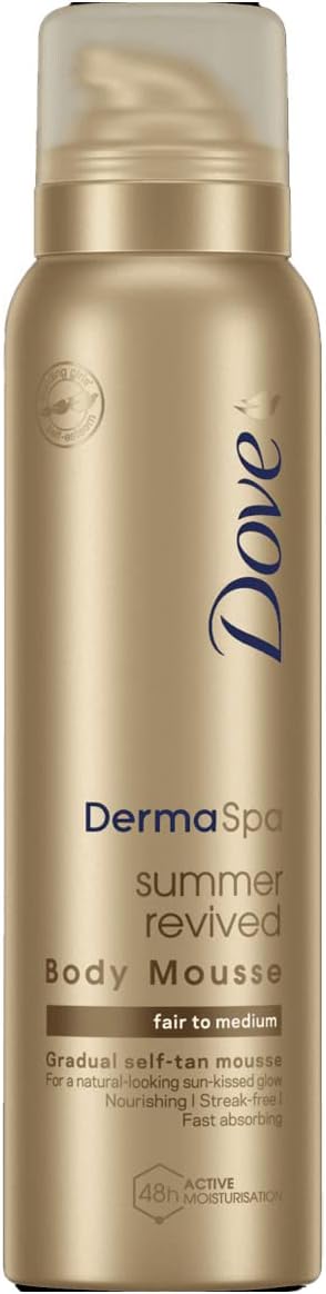 Picture of Dove Dermaspa Summer Revived Mousse Fair 150ml