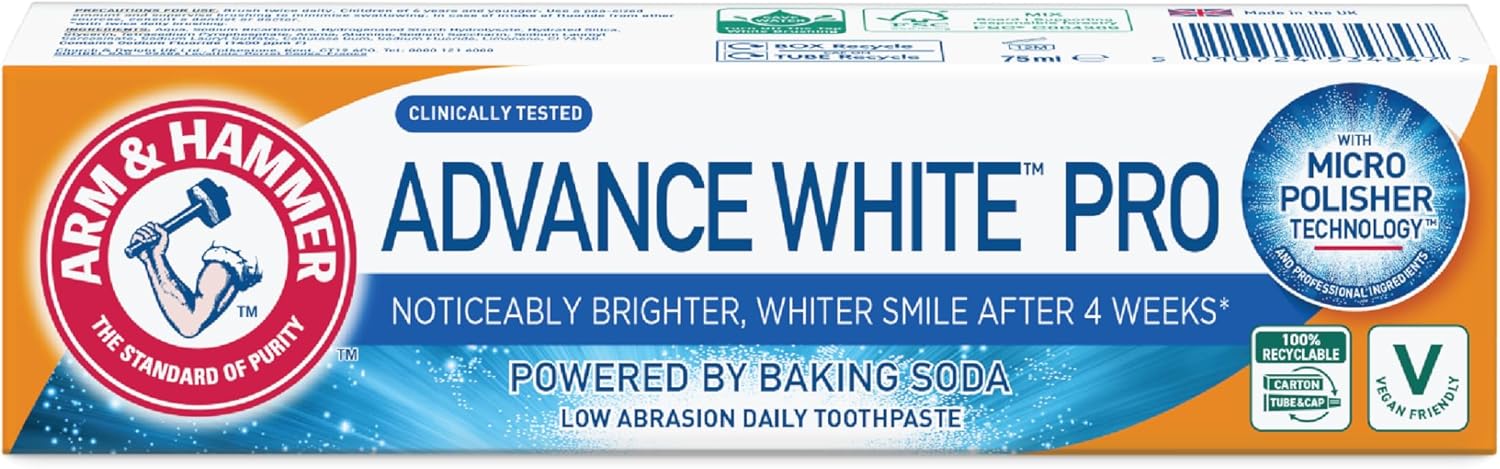Picture of Arm & Hammer Advance White Pro Toothpaste 75ml