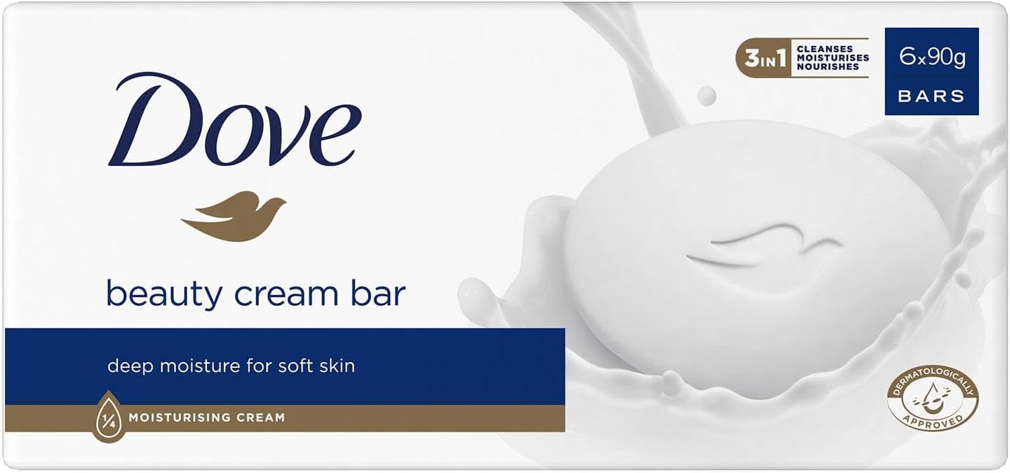 Picture of Dove Original Beauty Cream Soap Bar 6x90g