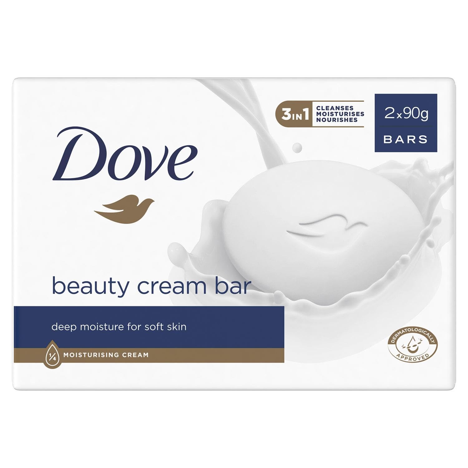 Picture of Dove Original Beauty Cream Soap Bar 2x90g