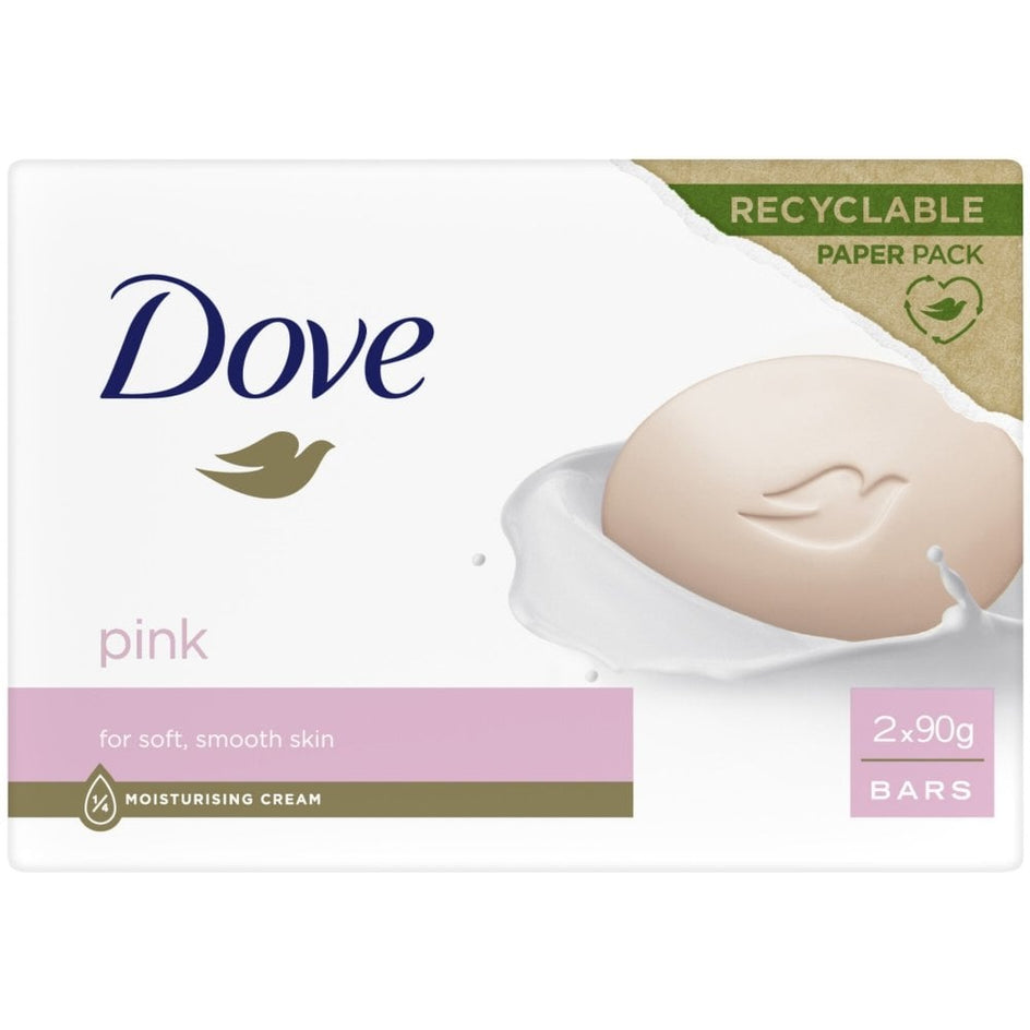 Picture of Dove Pink Beauty Cream Soap Bar 2x90g