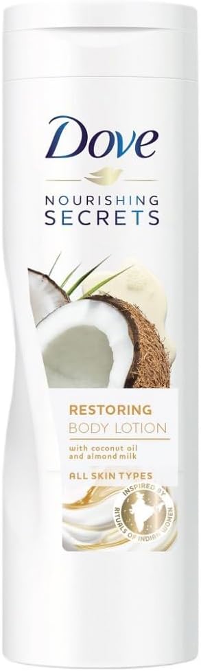 Picture of Dove Restoring Coconut Oil And Almond Milk Body Lotion 400ml