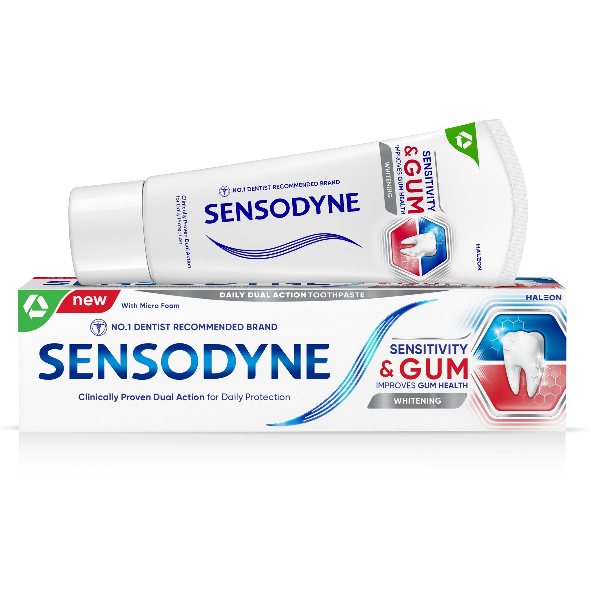 Picture of Sensodyne Sensitivity & Gum Whitening Toothpaste 75ml