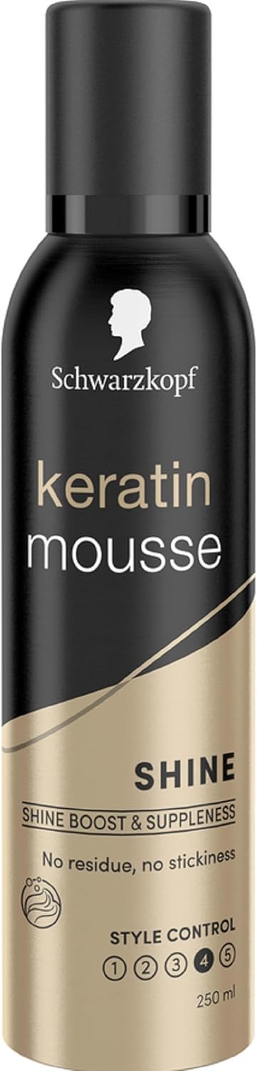 Picture of Schwarzkopf Styling Keratin Hair Mousse 250ml