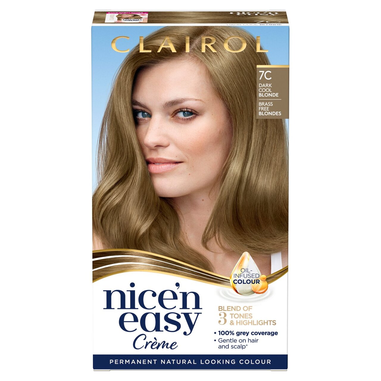 Picture of Clairol Nice'n Easy Hair Dye, 7C Dark Cool Blonde