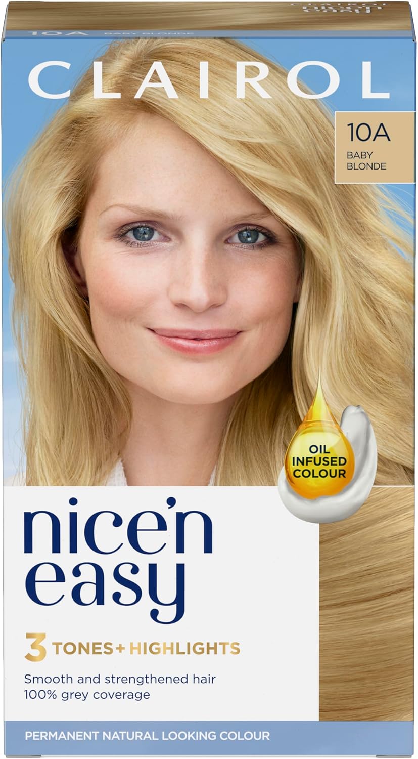 Picture of Clairol Nice'n Easy Hair Dye, 10A Baby Blonde